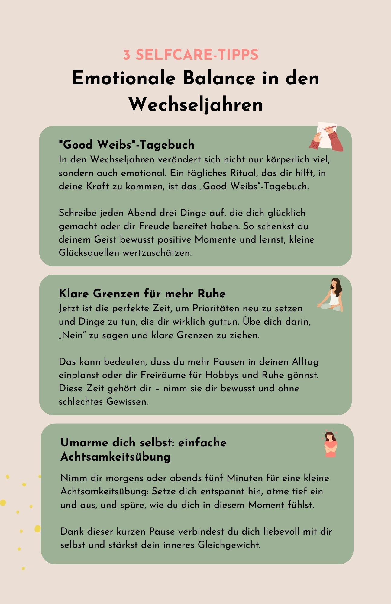 Selfcare: Emotionale Balance in den Wechseljahren