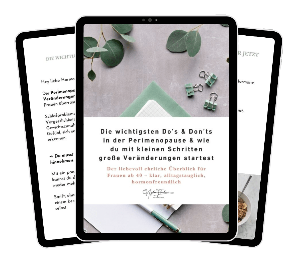 5 Ernährungstipps gegen Schlafchaos, Konzentrationsprobleme, Hitzewallungen & Co.