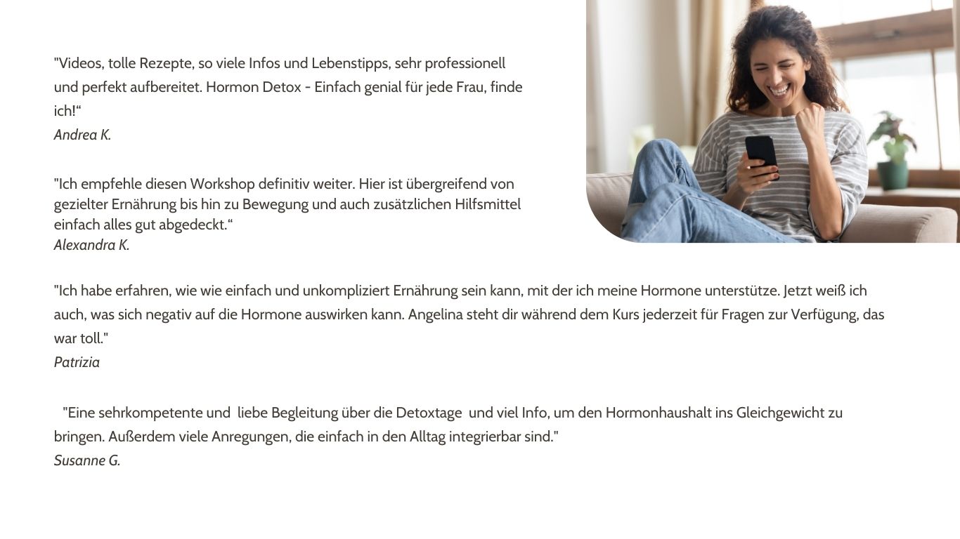 Kundenstimmen Hormon detox